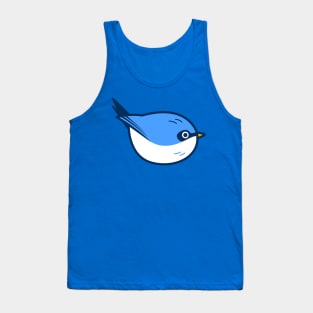 Bird blue Tank Top